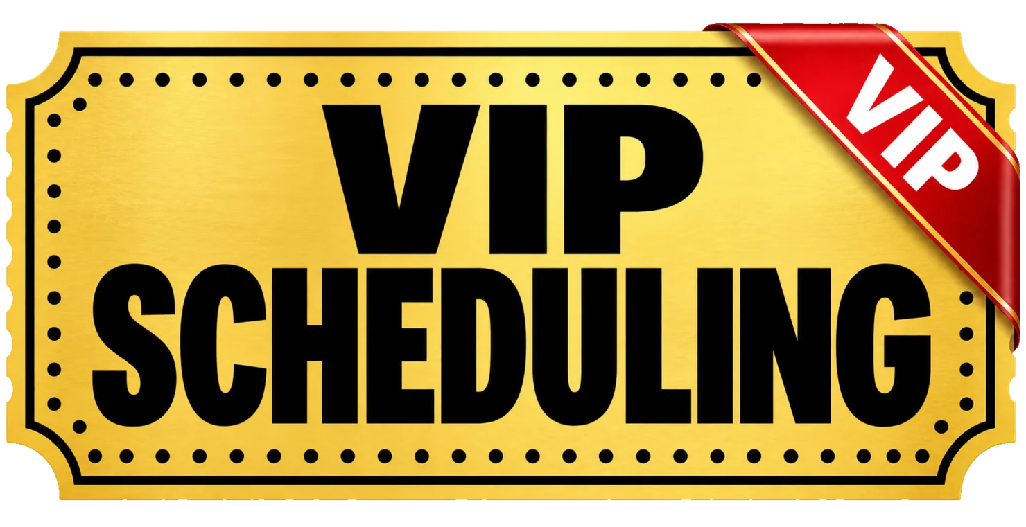 VIP Scheduling Accommodations